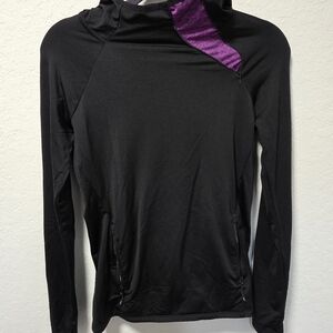 Marc New York Black and Purple Hoodie